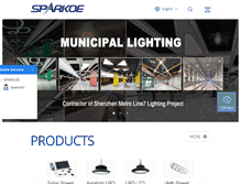 Tablet Screenshot of jp.spark-oe.com
